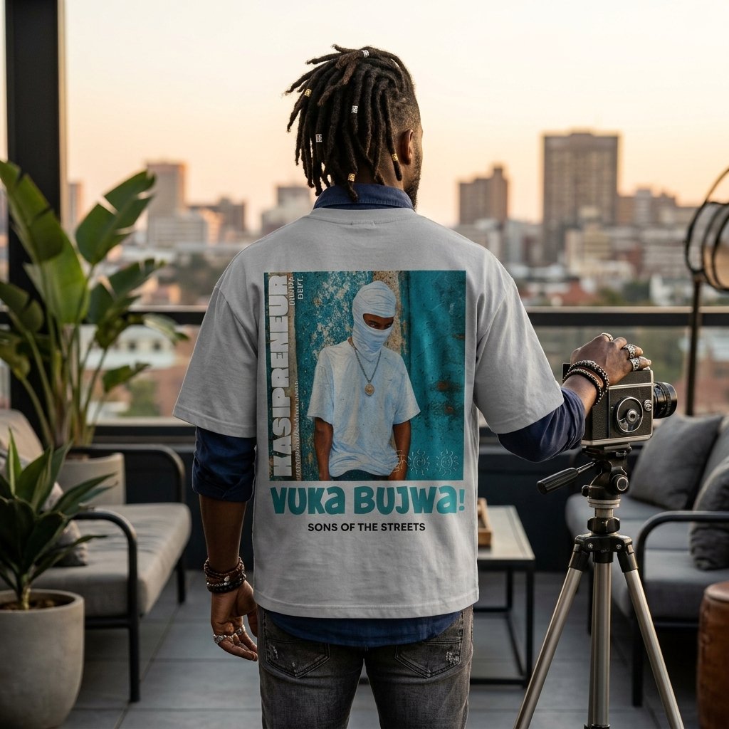 KASIPRENEUR Oversized T-Shirt - White - Image 5
