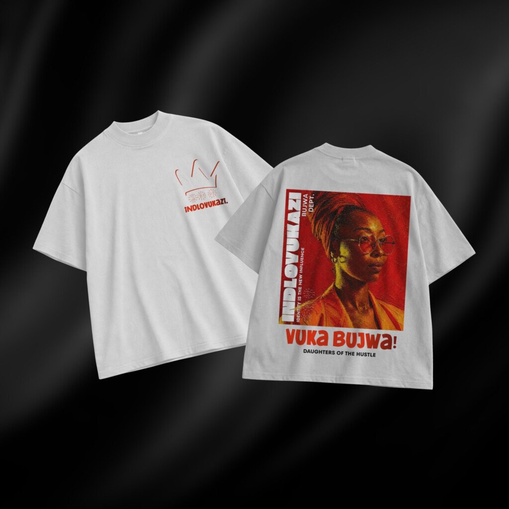 iNDLOVUKAZI Oversized T-Shirt - White
